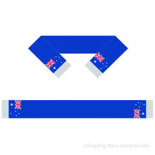 15*150cm Australia Football Fans Scarf Custom Logo World Cup 32 Teams Countries Theme Polyester Soccer Fans Scarf